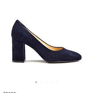 Brunate suede heels